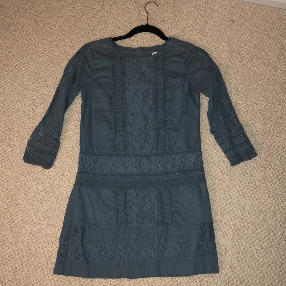 blue Abercrombie dress